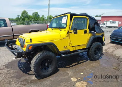 2005 Jeep Wrangler Sport z USA, uszkodzony, nr VIN 1J4FA49S65P381798